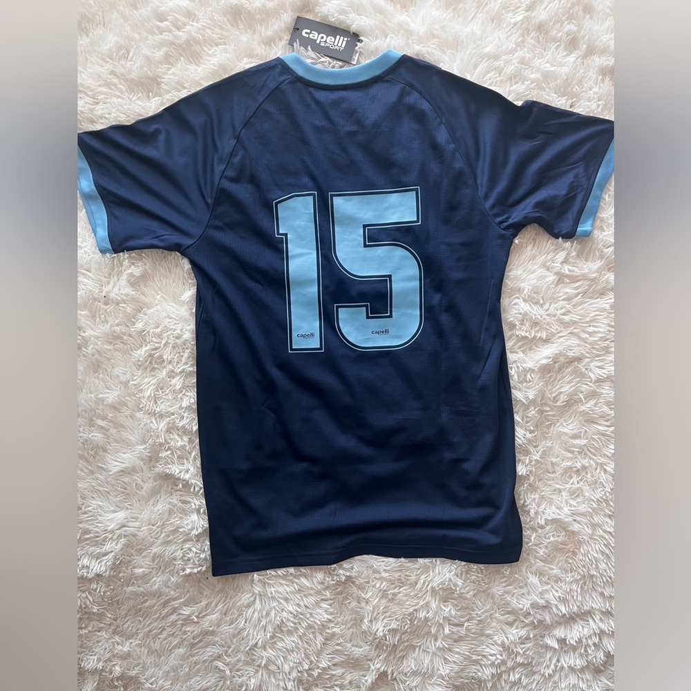 Blue soccer Jersey